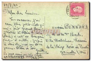 Saint Bonnet le Froid - The Court of the Castle - Old Postcard