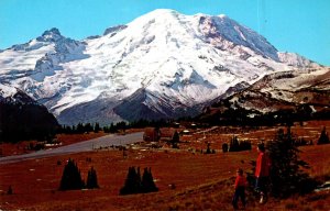 Washington Mt Rainier National Park The Sunrise Lodge