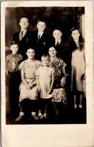 Laurel Kentucky 1936 Clark Family Photo Elzia Julia Lloyd Norman Postcard Z18