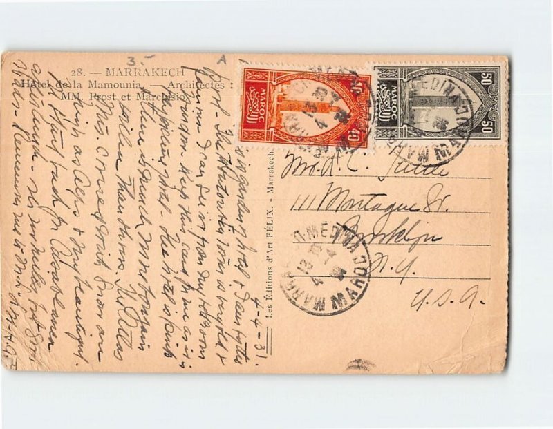 B-200634 Hotel de la Mamounia Marrakesh Morocco