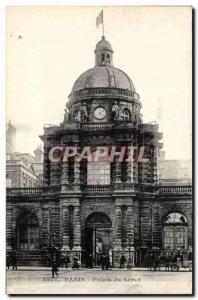 Paris Old Postcard Palace of the Senate