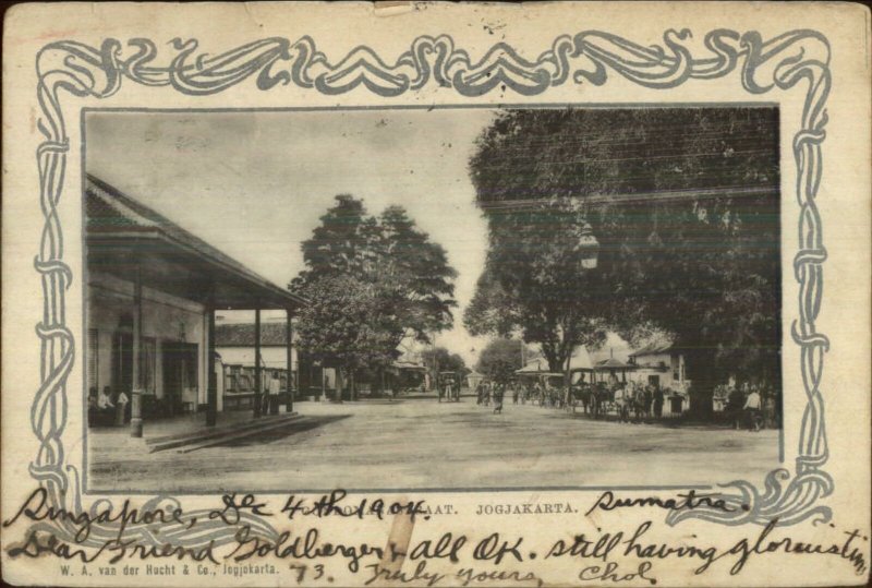 Yogyakarta Indonesia Jogjakarta c1905 Postcard