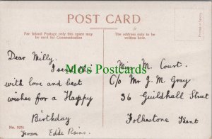 Genealogy Postcard - Court / Gray, 36 Guildhall Street, Folkestone, Kent  GL1468