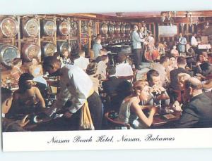 Unused Pre-1980 HOTEL RESTAURANT Nassau Bahamas F6156