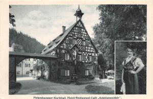 BT2554 karlovy vary hotel restaurant cafe schutzenmuhle Karlsbad  czech republic