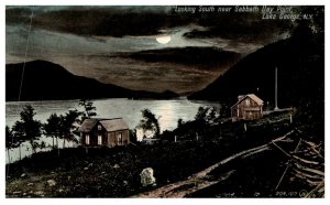 New York Lake George, looking South near Sabbath Day Point