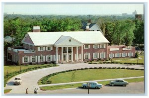 c1950's Governor's Mansion State Of Nebraska At Lincoln Classic Cars NE Postcard