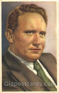 Spencer Tracy Trade Card Actor, Actress, Movie Star Unused non postal backing