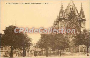 Postcard Old Vincennes Chapel Barracks