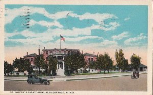 Postcard St Joseph's Sanatorium Albuquerque New Mexico NM