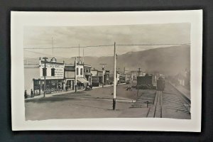 Unused British Columbia Armstrong Street Et Abbott Chemist Real Photo-