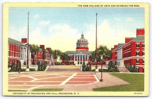 The New College Of Arts & Sciences For Men Oak Hill Rochester New York Postcard