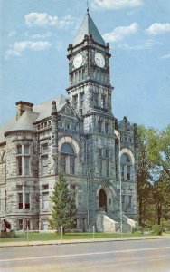 Liberty, IN Indiana   UNION COUNTY COURT HOUSE  Clock Tower VINTAGE  Postcard