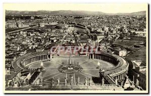 Old Postcard Roma Italia Italy Veduta dalla Cupola di S. Pietro