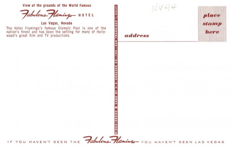 Nevada Las Vegas Flamingl Hotel