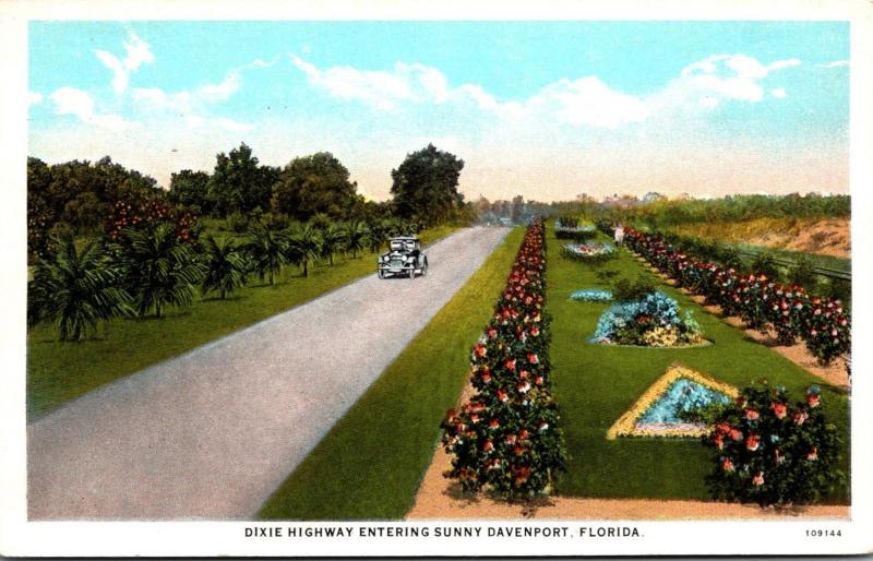 Florida Davenport Dixie Highway Entering Davenport