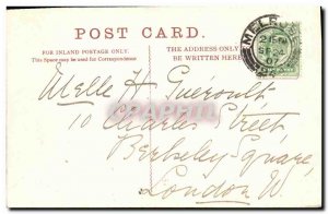 Postcard Old Abbotsford Front Garden