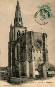 CPA Crepy en Valois Ruines St-Thomas FRANCE (1014308)