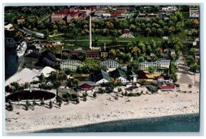 View Of Silver Lake Amusement Park St. Joseph Benton Harbor Michigan MI Postcard 