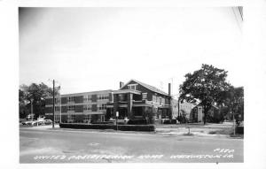 Washington Iowa United Presbyterian Home Real Photo Antique Postcard K72784