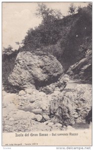 Isola del Gran Sasso d'Italia, province of Teramo, Abruzzo , Italy , 00-10s S...