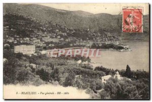 Old Postcard Beaulieu Vue Generale