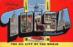 Greetings The Oil Capitol Of The World Tulsa OK 