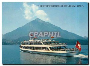 Modern Postcard Thunersee Motorschiff Blumlisalp