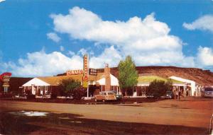 Rock Springs Wyoming Howards Cafe Street View Vintage Postcard K42698