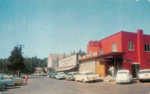 OCCIDENTAL, California CA   MAIN STREET~Fiori's Restaurant  SONOMA CO   Postcard 