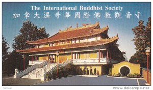 Business Card, The International Buddhist Society, Map On The Back, RICHMOND,...