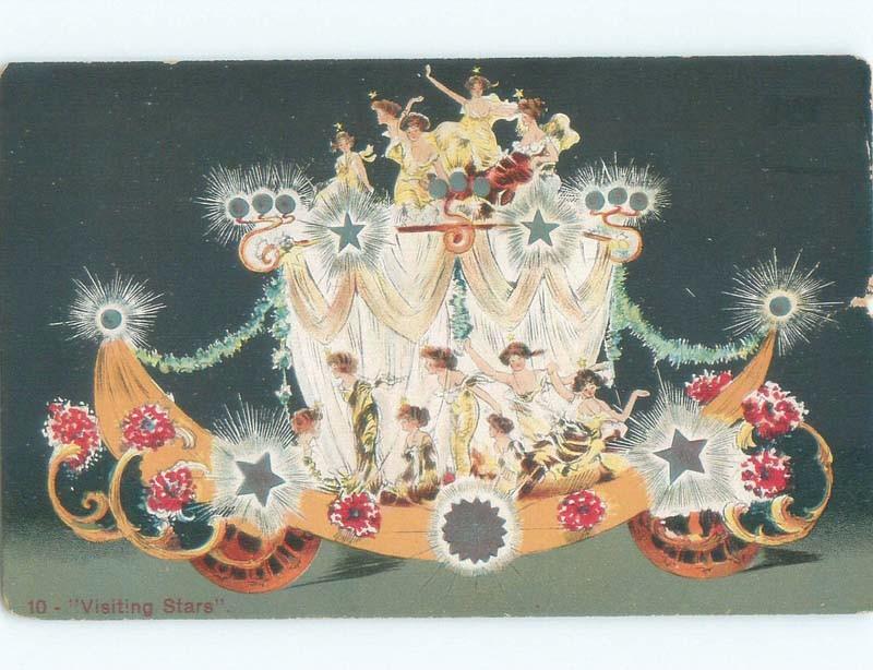 1908 postcard PRIESTS OF DALLAS PARADE SOUVENIR POSTCARD Kansas City MO E6612