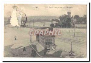 Liege Old Postcard Panoramic view of paradise