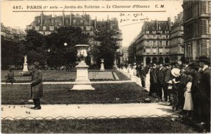 CPA PARIS 1e - Le Charmeur d'Oiseaux explication sur le dos (79073)