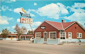 Postcard 1950s Wyoming Rock Springs Liberty Motel occupational WY24-2694