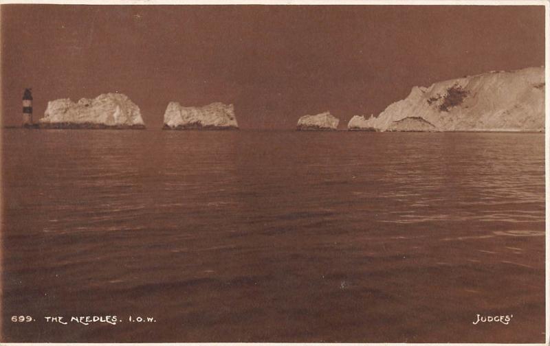 BR69625 the needles lighthouse isle of wight  uk   judges 699 real photo