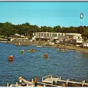 1967 Arnolds Park IA Amusement Parks Chrome Vincent Arnold Great Lakes News A209