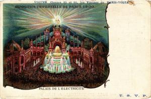 CPA AK PARIS EXPO 1900 Palais de l'Électricité (700026)