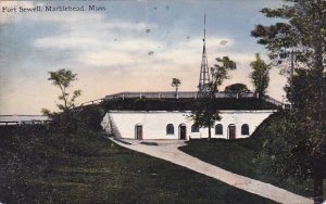 Maswsachusetts Marblehead Fort Sewell 1921