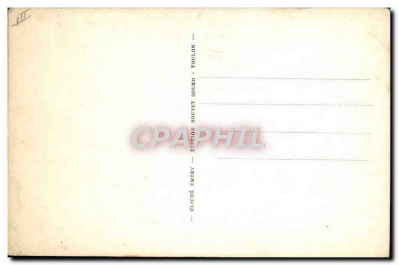 Old Postcard Boat War Submarine Caiman