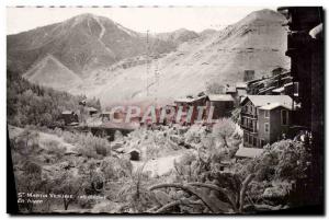 Modern Postcard Saint Martin Vesubie in winter