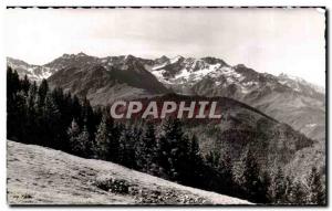 Modern Postcard Dauphine Isere Allevard Le Collet View Chaine du Puy Gris