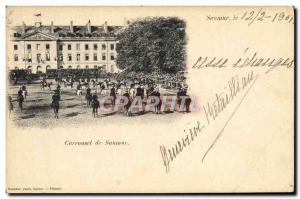 Old Postcard Horse Equestrian Saumur Carrousel of Saumur