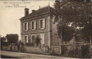 CPA CASTILLON-de-CASTETS - La Mairie - École Communale (140189)