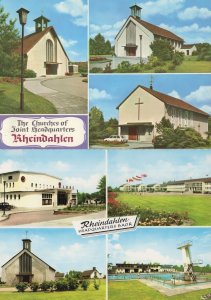 Churches At Rheindahlen & Headquarters 2x German Postcard s