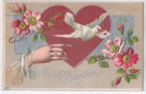 Valentine - Hand and Dove