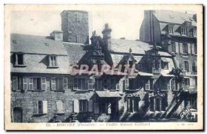 Old Postcard Roscoff (Finistere) Old House Gaillard