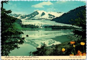 M-45031 Reflection View of Mendenhall Glacier Juneau Alaska USA