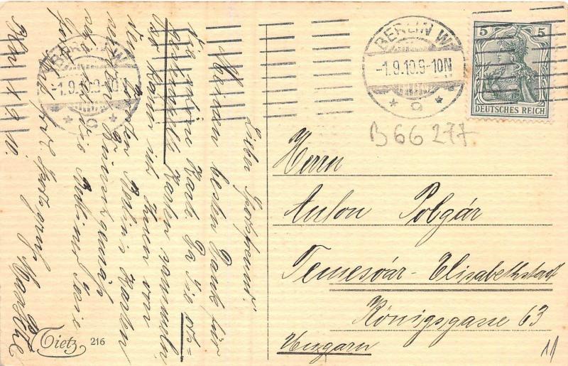 B66277 Germany Berlin Friedrichstrasse Unter den Linden