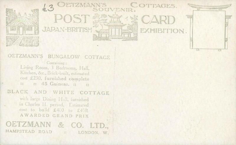 Oetzmann`s Bungalow Cottage / Black & White Cottage Japan British Exhibition 